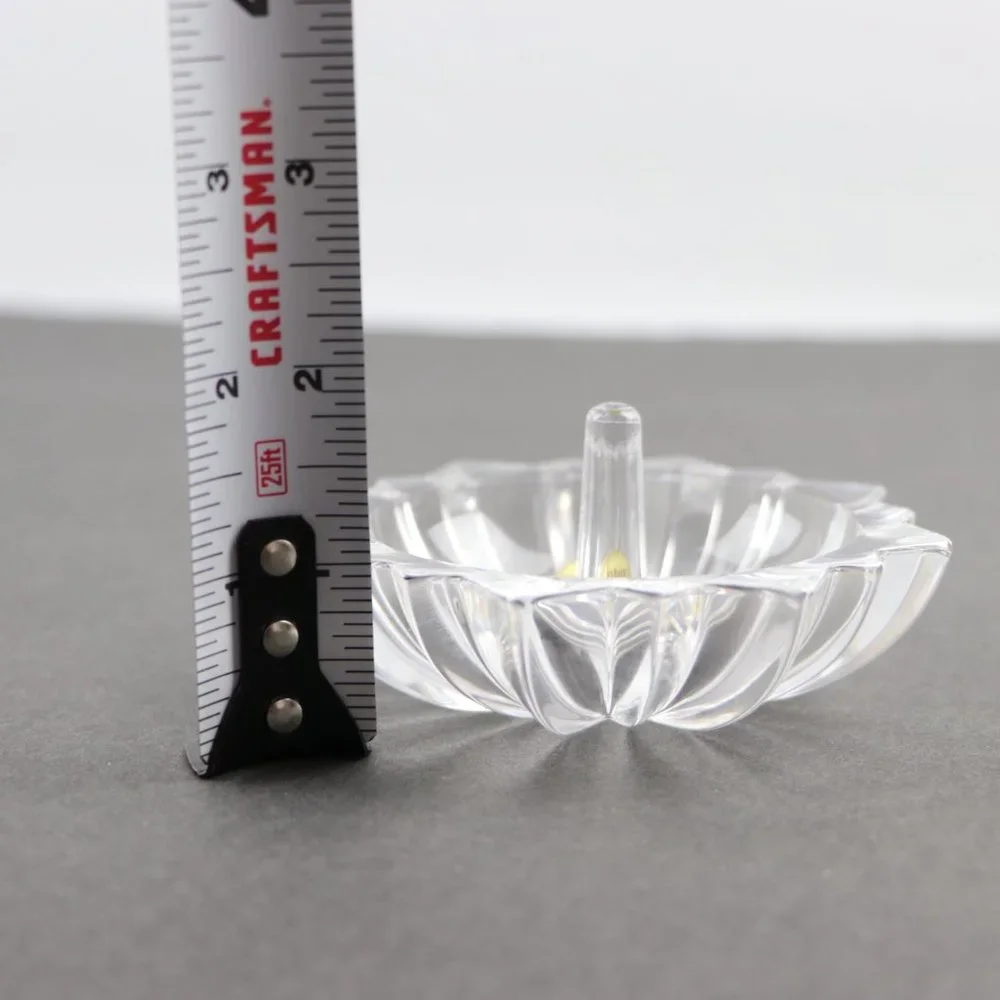 Castel Cristal D'Arques Lead Crystal Ring Tree Genuine Bleikristall 24% PbO - Picture 5 of 13